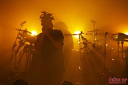 Tesfaye při vystoupení v Massey Hall v říjnu 2013.