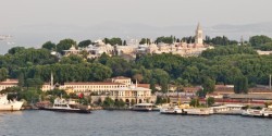 View of the palace from the Golden Horn