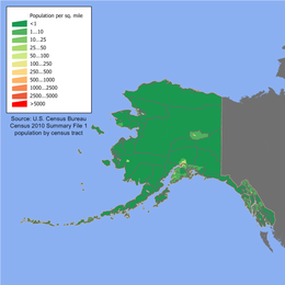 Inhabitants per square mile