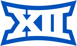 Big-12-Logo in den Farben von Kansas