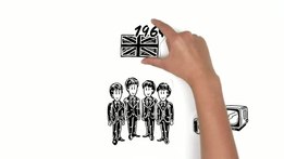 Medya oynatın The Beatles hakkında basit bir video özeti