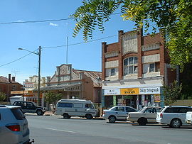 La strada principale di Boorowa