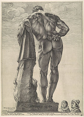 Farneški Herkul , Hendrik Goltzius, 1591