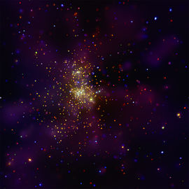 "Westerlund 2" rentgeno spinduliuose