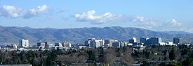 Vaade San Jose kesklinnale, mis on isehakanud "Silicon Valley pealinnaks".