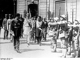 Muhammad VI. al-Habib, 1922-29, Bey von Tunis, in Paris