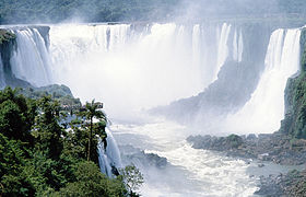 Iguaçu Falls, in Paraná.