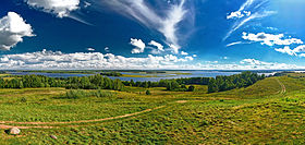 Strusta-See in der Provinz Witebsk