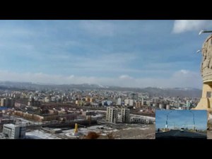 Gioca con i media Vista di Ulaanbaatar dalla collina di Zaisan