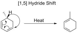 [1,5] Hydride shift in a cyclic system