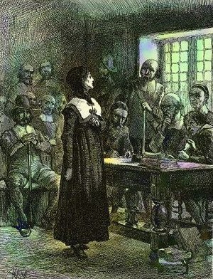 Hutchinson în proces
