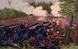 Schlacht von Seven Pines oder Fair Oaks von Currier & Ives