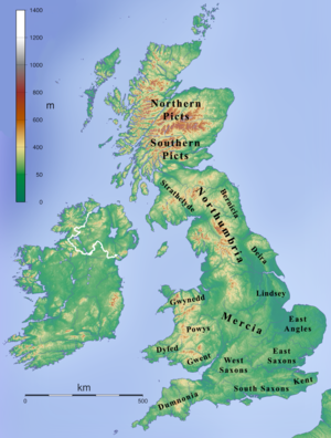 Deira, Bernicia et Northumbria