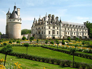 Château de Chenonceau Luāras ielejā, Francija