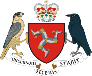 Wappen der Isle of Man