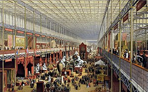 Obrovský Křišťálový palác se od plánů k otevření dostal za pouhých devět měsíců.