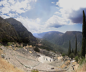 Teatrul antic din Delphi