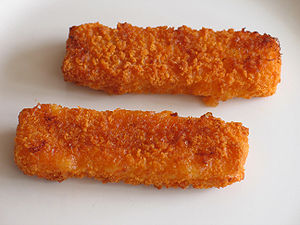Dedos de pescado fritos  