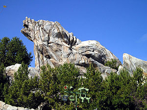 Vrchol Grizzly v Disney California Adventure