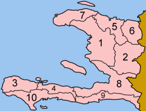 Haiti'nin Bölümleri