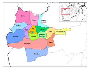 Distretti di Herat