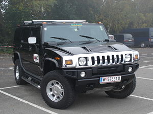 Een Hummer H2  