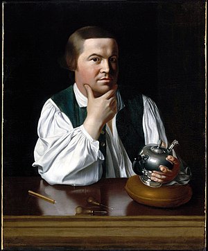 Paul Revere vuonna 1768