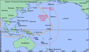 Japansk ekspansion april 1942  