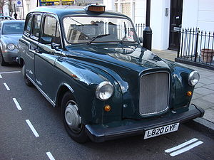 Un taxi în Londra