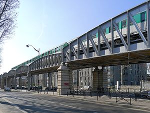 надземная линия метрополитена