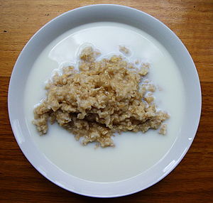Porridge con latte