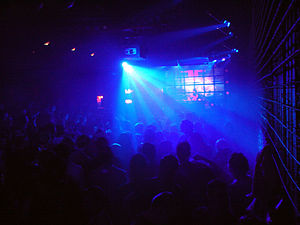 Un rave party a Vienna nel 2005.
