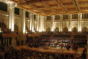 Sala São Paulo koncerto metu.
