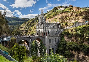 Santuario de Las Lajas, Ipiales, Colombie