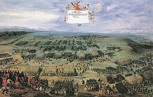 Die Schlacht am Weißen Berg, Gemälde von Pieter Snayers