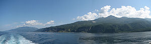 Parco nazionale di Shiretoko sul mare di Okhotsk, sulla costa di Hokkaido, Giappone