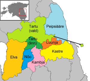 Tarton läänin kunnat
