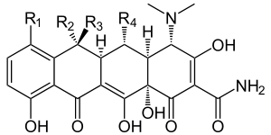 Struktura tetraciklina