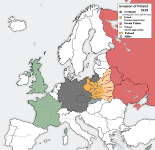 Europe after September 28, 1939