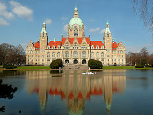 New City Hall, Hanover's landmark (Lage52 .3672679 .737365 )