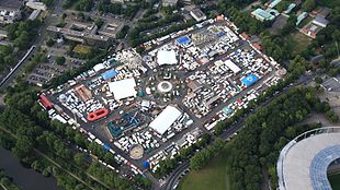 Schützenfest Hannover 2014 from above