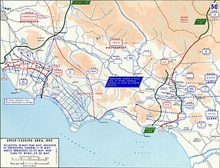 Der Ausbruch der Alliierten aus Anzio und der Vormarsch von der Gustav-Linie Mai 1944
