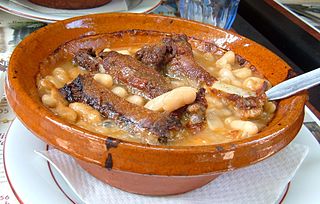 Skål med cassoulet