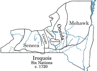 Iroquois Six Nations c. 1720