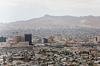 Skyline of Ciudad Juarez