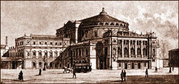 Das Mariinski-Theater im Jahr 1890