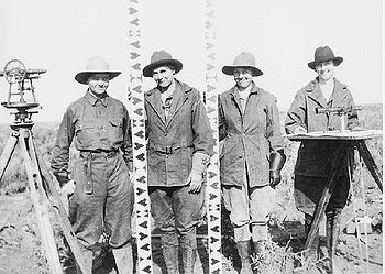 Uma equipe só de mulheres em Idaho, em 1918.