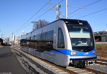 Een LYNX trein  