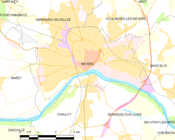 350px Map Commune FR Insee Code 58194 