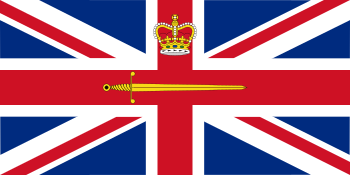 Bandera de un teniente de navío  